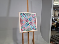 Acryl schilderij, r. rolleman, 1982 - afbeelding 3 van  8