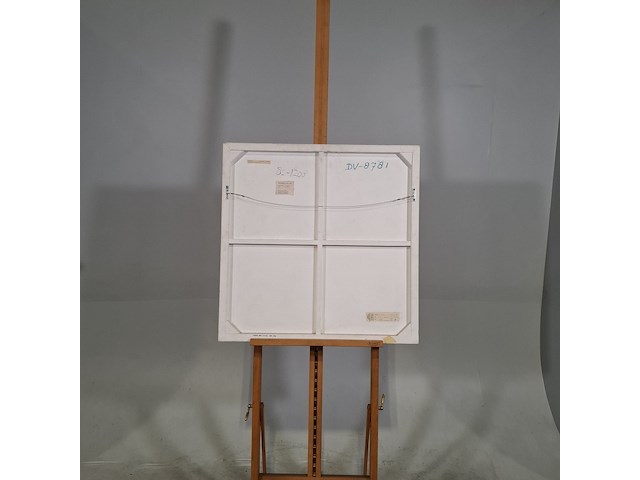 Acryl schilderij, r. rolleman, 1982 - afbeelding 5 van  8