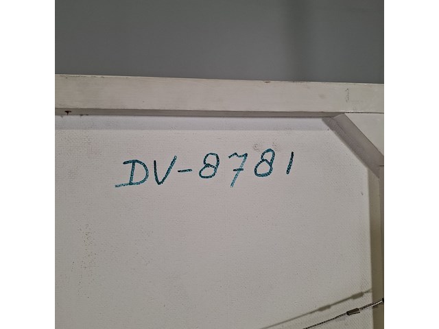 Acryl schilderij, r. rolleman, 1982 - afbeelding 7 van  8