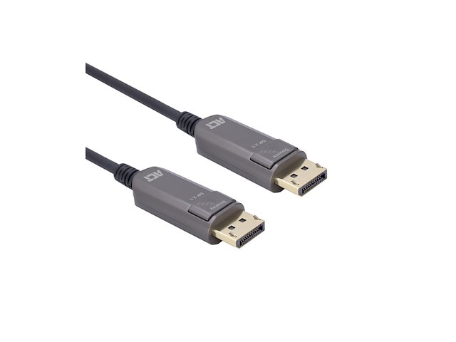 Act 20 meter 8k displayport 2.1 dp40 uhbr10 lszh active optical cable (aoc) - afbeelding 1 van  3