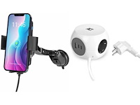 Act automatische smartphone autohouder ac9010 + act stekkerdoos kubus - afbeelding 1 van  1