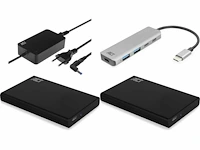Act laptoplader | usb-c hub | hard drive behuizing - afbeelding 1 van  2