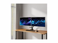 Act monitorarm 32 office premium gasveer crossbar 2 schermen ac8344 - afbeelding 3 van  6