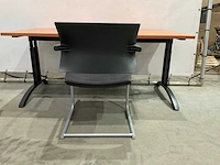 Actif bureau tafels met stoelen en ladenblok - afbeelding 8 van  9