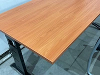Actif bureau tafels met stoelen en ladenblok - afbeelding 9 van  9