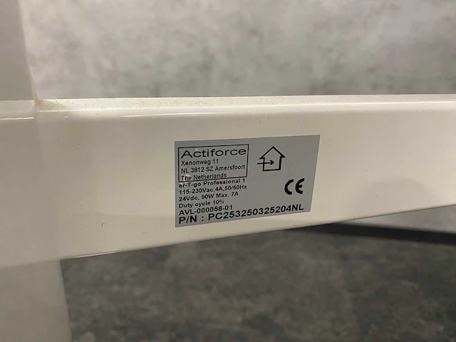 Actiforce - elektrisch zit-sta bureau 160x80 - afbeelding 7 van  15