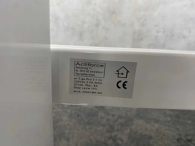 Actiforce - xl elektrisch zit-sta bureau 200x100 - afbeelding 2 van  10