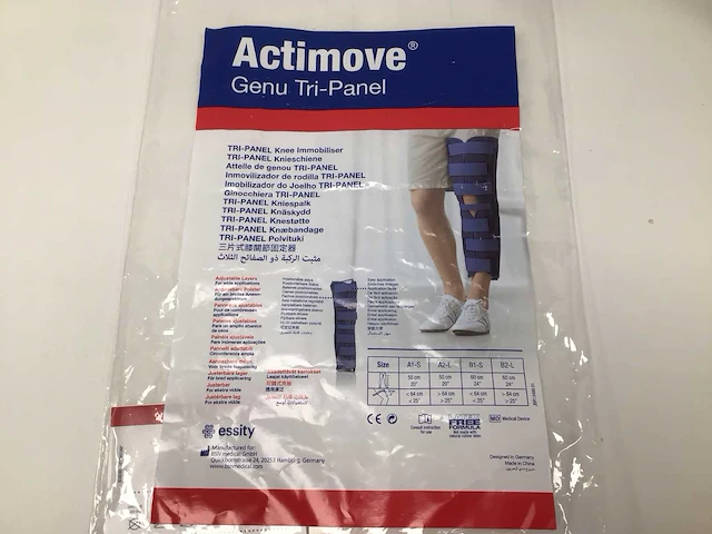 Actimove genu tri-panel kniespalk - afbeelding 3 van  3