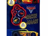 Activiteitenboek cars + 2 sleutelhangers! | cars tekenset 5 stuks loc f010 - afbeelding 1 van  3