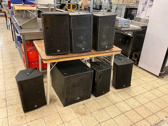 Ad-systems iflex 15 b mp subwoofer met 6 speakers - afbeelding 1 van  10