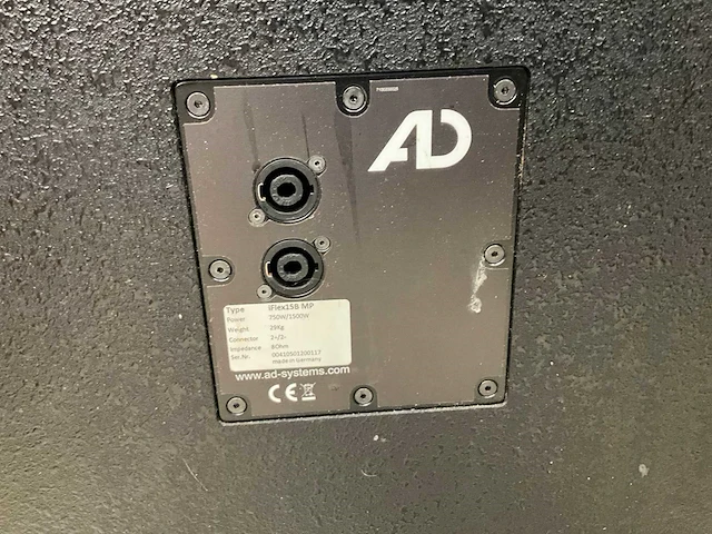 Ad-systems iflex 15 b mp subwoofer met 6 speakers - afbeelding 7 van  10