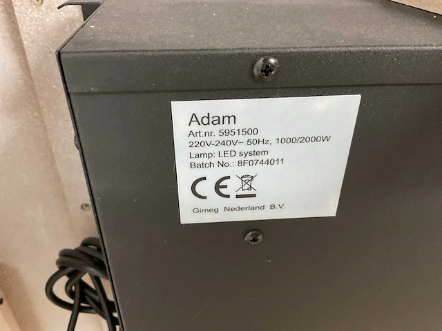 Adam sfeerhaard - afbeelding 2 van  10