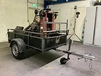 Adamas betonzaag / vloerzaagmachine op aanhanger - afbeelding 12 van  32