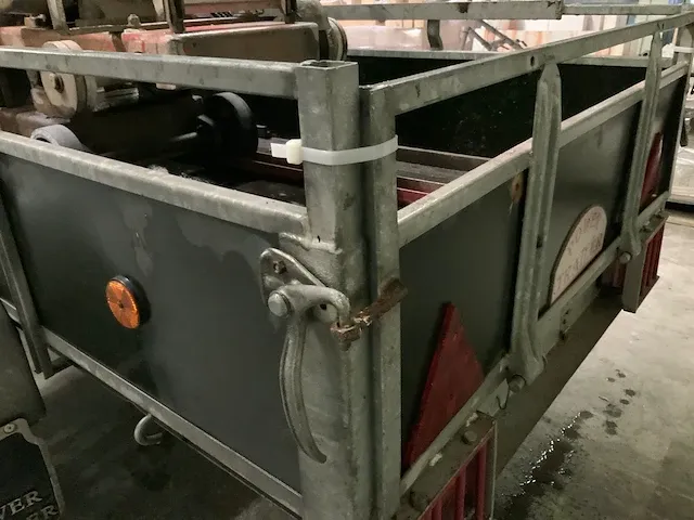 Adamas betonzaag / vloerzaagmachine op aanhanger - afbeelding 25 van  32