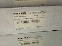 Adax - 400 k+ - elektrische convector warmtepaneel (2x) - afbeelding 4 van  5