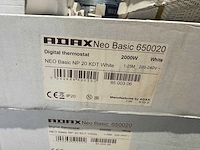 Adax - basic np 20 kdt - elektrische convector warmtepaneel (2x) - afbeelding 3 van  4