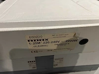 Adax - basic np 20 kdt - elektrische convector warmtepaneel (3x) - afbeelding 3 van  3