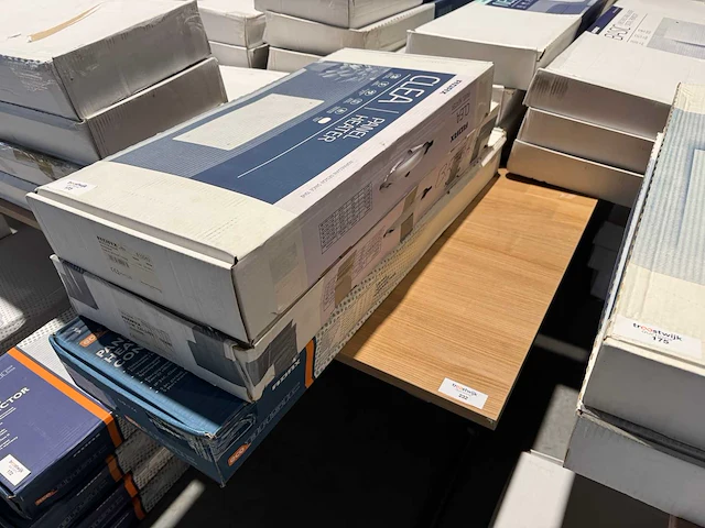 Adax - clea h 0.8 kwt - elektrische convector warmtepaneel (3x) - afbeelding 1 van  5