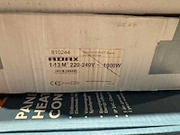 Adax - clea h 0.8 kwt - elektrische convector warmtepaneel (3x) - afbeelding 4 van  5