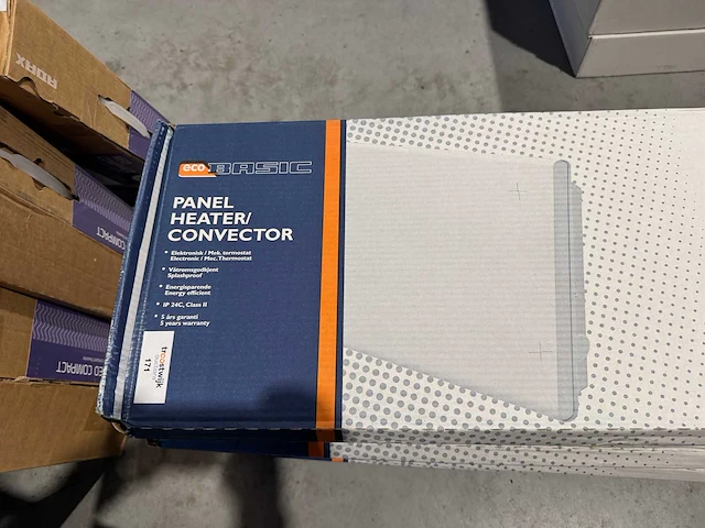 Adax - eco 20 ket - elektrische convector warmtepaneel (4x) - afbeelding 2 van  6