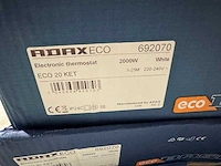 Adax - eco 20 ket - elektrische convector warmtepaneel (4x) - afbeelding 5 van  6