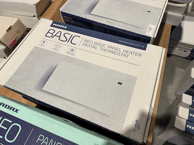 Adax - neo basic - elektrische convector warmtepaneel (3x) - afbeelding 2 van  5