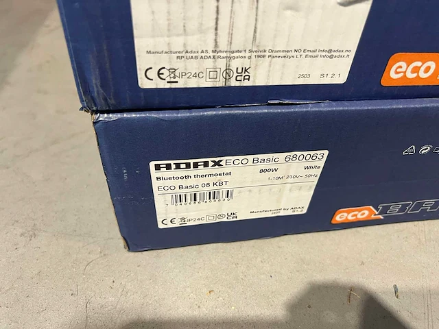 Adax - neo basic h 08 kbt - elektrische verwarming (3x) - afbeelding 5 van  5