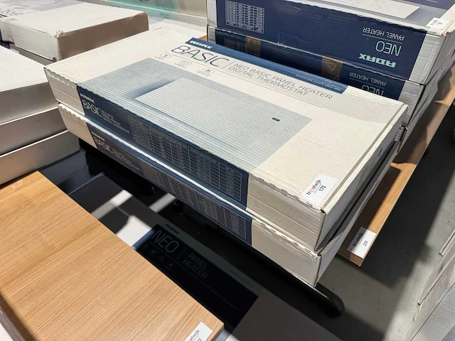 Adax - neo basic np 08 kdt - elektrische convector warmtepaneel (2x) - afbeelding 1 van  4