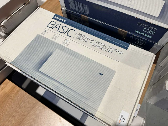 Adax - neo basic np 08 kdt - elektrische convector warmtepaneel (2x) - afbeelding 2 van  4
