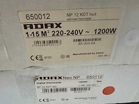 Adax - neo basic np 12 kdt - elektrische verwarming (3x) - afbeelding 4 van  5