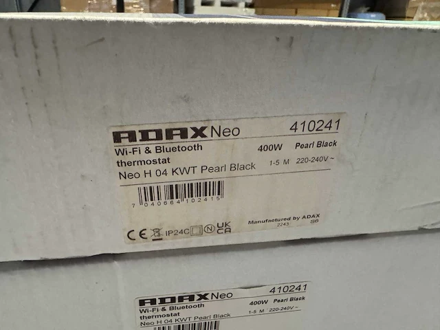 Adax - neo h 04 kwt - elektrische convector warmtepaneel (3x) - afbeelding 3 van  5
