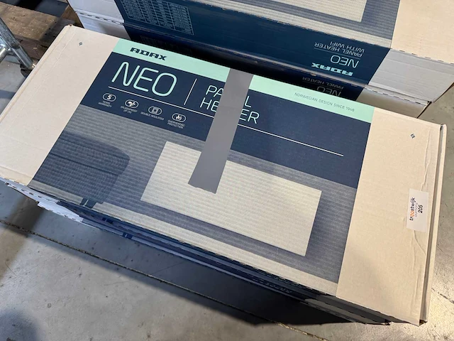 Adax - neo h 08 kwt - elektrische verwarmingen (3x) - afbeelding 2 van  5
