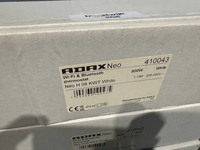 Adax - neo h 08 kwt - elektrische verwarmingen (3x) - afbeelding 3 van  5