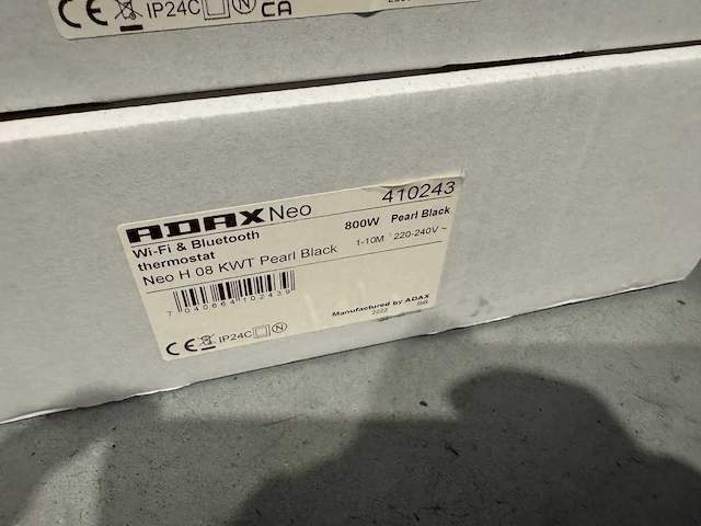 Adax - neo h 08 kwt - elektrische verwarmingen (3x) - afbeelding 5 van  5