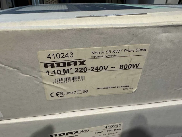 Adax - neo h 08 kwt - elektrische verwarmingen (4x) - afbeelding 3 van  6