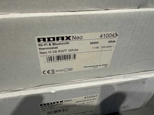 Adax - neo h 08 kwt - elektrische verwarmingen (4x) - afbeelding 5 van  6