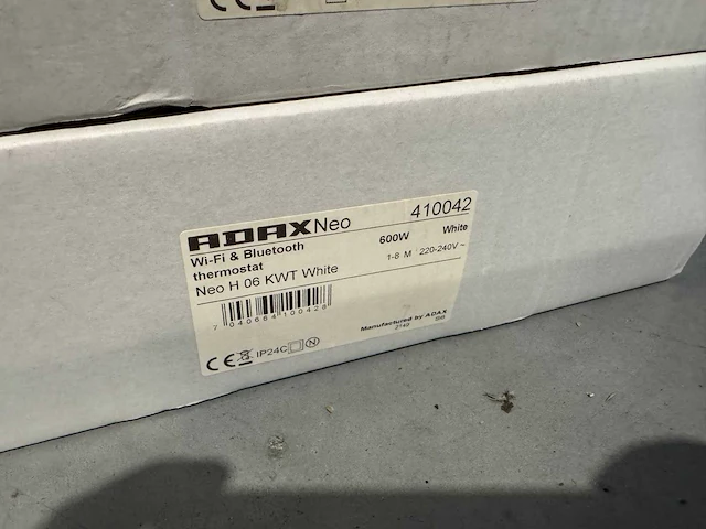 Adax - neo h 08 kwt - elektrische verwarmingen (4x) - afbeelding 6 van  6