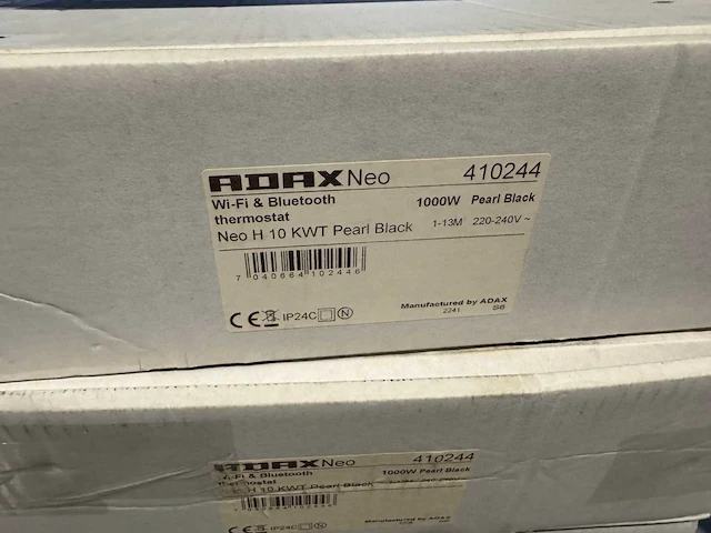 Adax - neo h 10 kwt - elektrische convector warmtepaneel (4x) - afbeelding 3 van  6