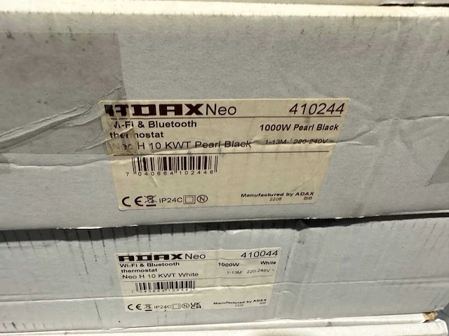 Adax - neo h 10 kwt - elektrische convector warmtepaneel (4x) - afbeelding 4 van  6