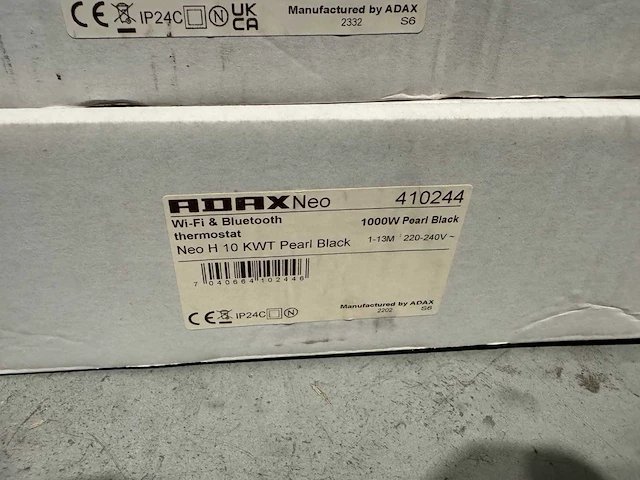 Adax - neo h 10 kwt - elektrische convector warmtepaneel (4x) - afbeelding 6 van  6