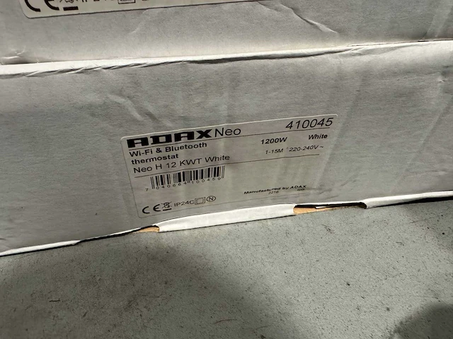 Adax - neo h 12 kwt - elektrische convector warmtepaneel (4x) - afbeelding 6 van  6