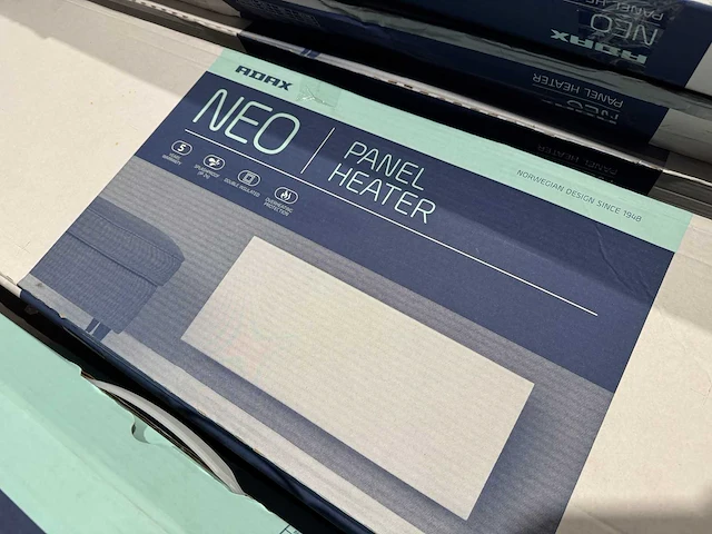 Adax - neo h 20 kwt - elektrische convector warmtepaneel (3x) - afbeelding 2 van  5