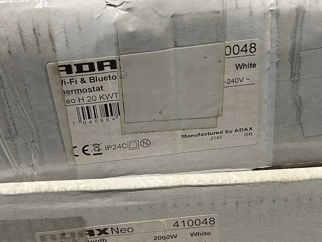 Adax - neo h 20 kwt - elektrische verwarming (3x) - afbeelding 3 van  5