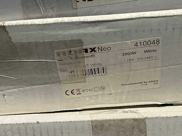 Adax - neo h 20 kwt - elektrische verwarming (3x) - afbeelding 4 van  5