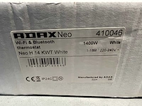 Adax - neo h14 kw - elektrische convector warmtepaneel (4x) - afbeelding 6 van  6
