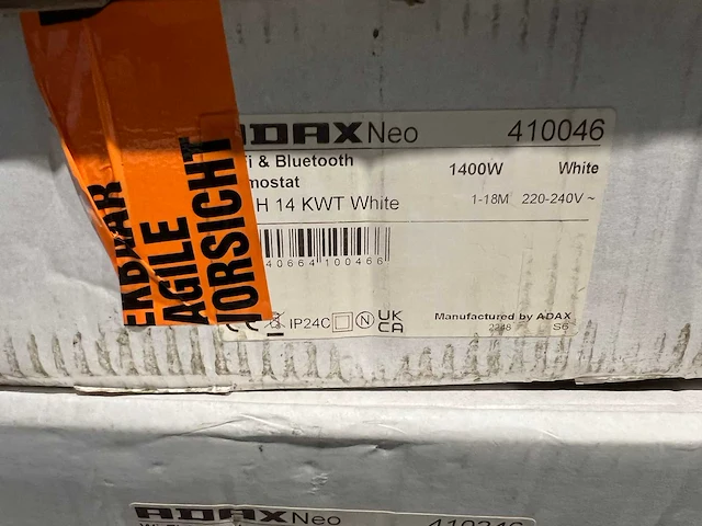 Adax - neo h14 kw - elektrische convector warmtepaneel (4x) - afbeelding 4 van  6