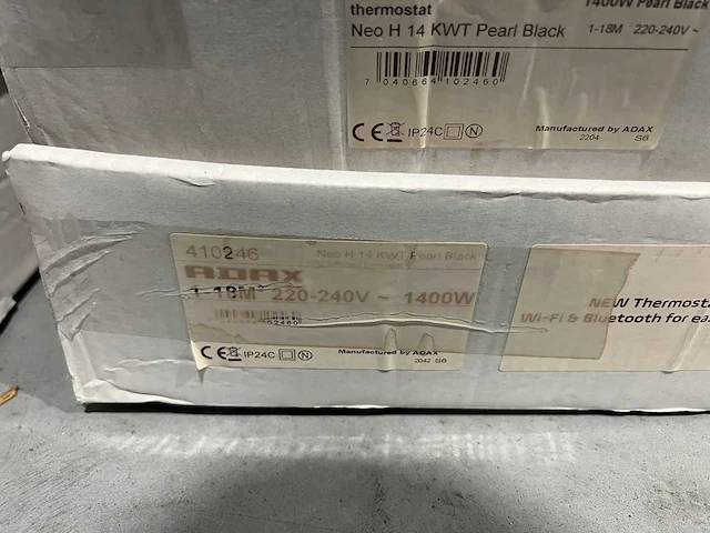 Adax - neo h14 kw - elektrische convector warmtepaneel (4x) - afbeelding 6 van  6