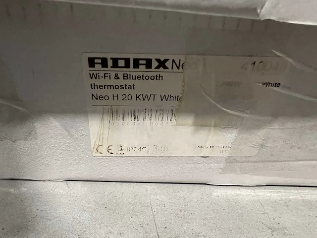 Adax - neo h20 kwt - elektrische convector warmtepaneel (4x) - afbeelding 2 van  5