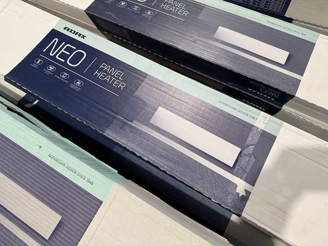 Adax - neo l 14 kwt - elektrische convector warmtepaneel (2x) - afbeelding 2 van  4
