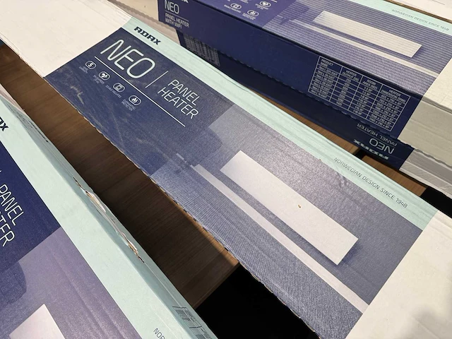 Adax - neo l 14 kwt - elektrische convector warmtepaneel (2x) - afbeelding 2 van  4
